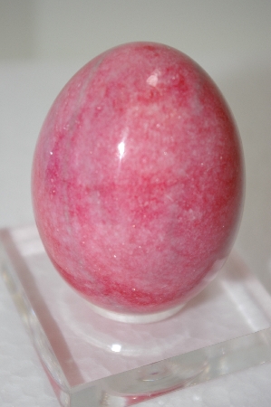 +MBA #11-340  Large "Pink" Enhanced Marble Egg