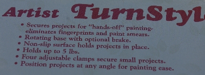 +MBA #5615-9879   "2005 Plaid Artist Turnstyle"