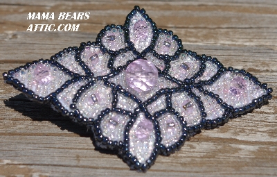 MBA #5617B-402  "Pink & Clear Luster"