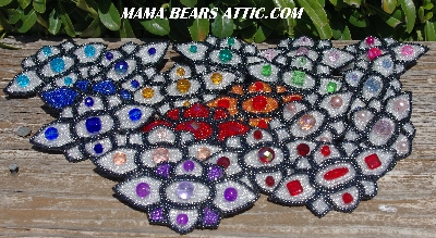 MBA #5617B-462  "Purple & Clear Luster"