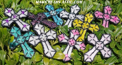 MBA #5618B-628  "Hot Pink & Clear Luster"