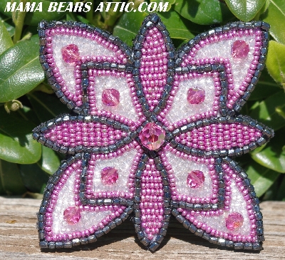 MBA #5619B-763  "Metallic Pink & Clear Luster"