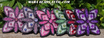 MBA #5619B-778  "Metallic Green & Clear Luster"