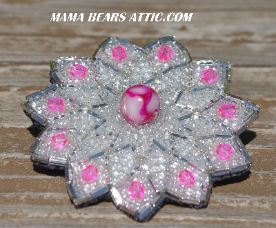 MBA #5620B-915  "Hot Pink & Clear Luster"