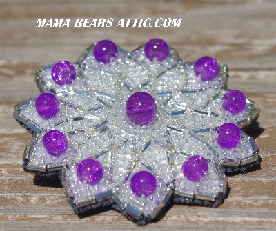 MBA #5620B-921  "Purple & Clear Luster"