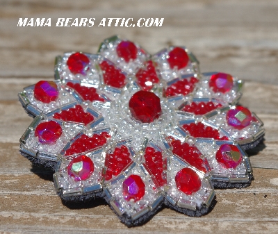 MBA #5620B-938  "Red & Clear Luster"