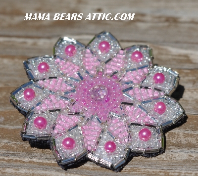 MBA #5620B-946  "Two-Tone Pink & Clear Luster"