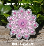 MBA #5620B-946  "Two-Tone Pink & Clear Luster"