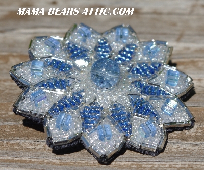 MBA #5620B-949  "Light Blue & Clear Luster"