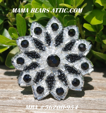 MBA #5620B-954  "Black & Clear Luster"