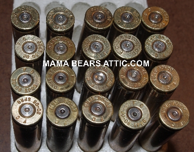 MBA #5625R-1758  "1990's Federal Cartridge Co. Set Of (20) Brass 30-06 Spent Shell Casings"