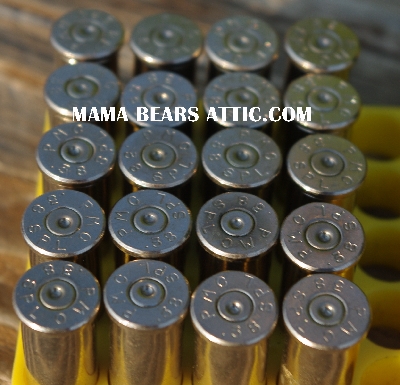 MBA #5626B-1812  "1990's PMC 38 SPL Nickel Set Of (20)  Spent Shell Casings"