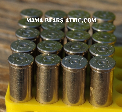 MBA #5626B-1812  "1990's PMC 38 SPL Nickel Set Of (20)  Spent Shell Casings"