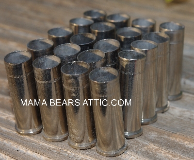 MBA #5626B-1812  "1990's PMC 38 SPL Nickel Set Of (20)  Spent Shell Casings"