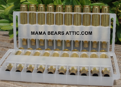 MBA #5626b-1935  "1990's Set Of (20) FC  25-06 Rem Brass Spent Shell Casings"