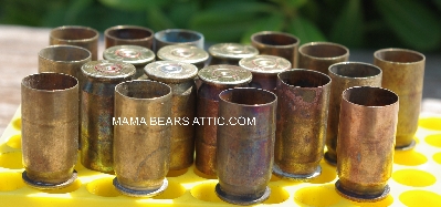 MBA #5627B-2048  "Vintage .45 Cal 1963 Set Of (20) WCC 63 Brass Spent Shell Casings"
