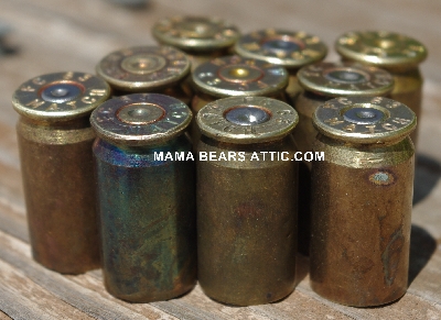 MBA #5627B-2183  "Vintage 1963 Set Of (10) FC 63 Match Brass Spent Cartridge Cases"