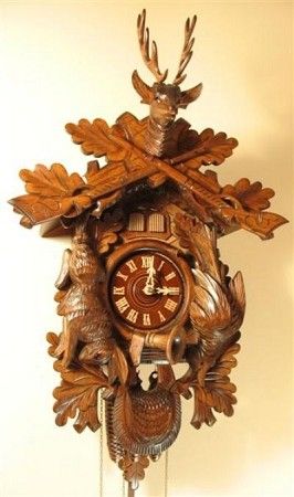 MBA #2006  "2004 Hunters One Day Cuckoo Clock"