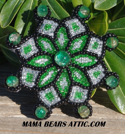 MBA #5628B-2437  "Black & Green"