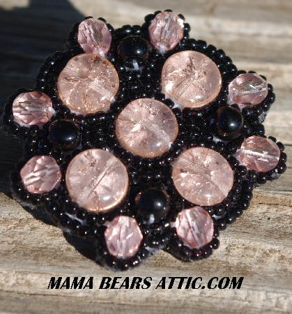 MBA #5628B-2453  "Black & Rose Pink"