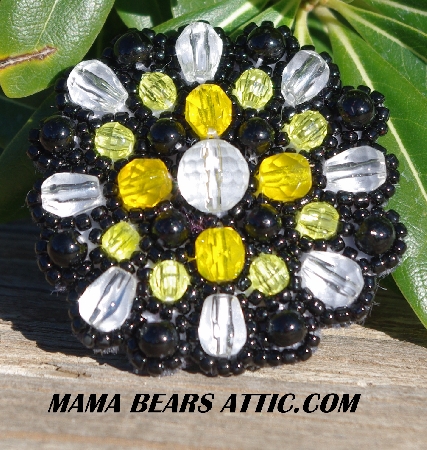 MBA #5628B-2549  "Clear, Black & Yellow"