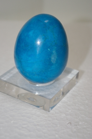 +MBA #11-354  Blue Gemstone Egg