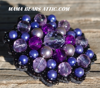 MBA #5629B-2697  "Multi-Purple & Black"