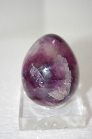 +MBA #11-395  Beautiful Amethyst Hand Cut & Polished Egg