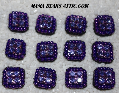 MBA #5656A-4734  "Metallic Grape & Violet"  Set Of 15