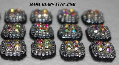 MBA #5656A-4429  "Clear Luster & Aurora Borealis"  Set Of 15