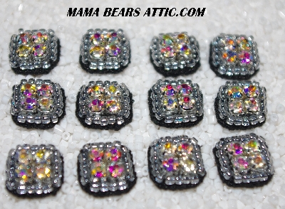 MBA #5656A-4429  "Clear Luster & Aurora Borealis"  Set Of 15