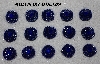 MBA #5656A-4626  "Dk Luster Blue & Sapphire Blue"  Set Of 15