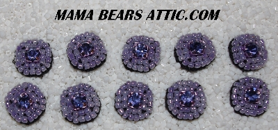MBA #5656A-4648  "Pearl Lavender & Violet"  Set Of 15