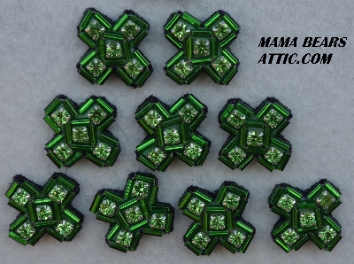 MBA #5656B- 5088  "Green" Set Of 10