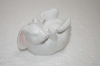 +MBA #11-366  1984 Set Of 2 Bone China Bunny Egg Holders