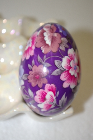+MBA #12-019  1990's Set Of 4 "ROC" Unique Plastic Eggs