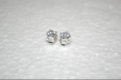 +Charles Winston 1ct Hugs & Kisses "X&O" CZ Pierced Earrings