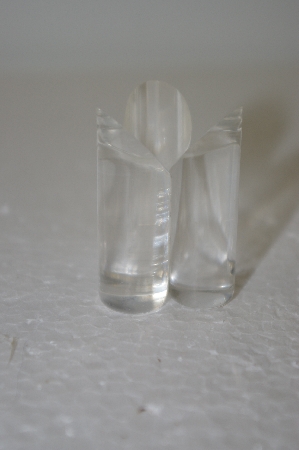 +MBA #12-244  1990's Clear Acrylic Pedestal Egg Stand
