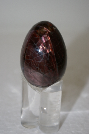 +MBA #10-182  Dk Purple Shell Inlay Egg