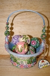 "HOLD"  Jim Shores "Blossoms Of Spring" Basket