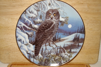 +  MBA #3696   "Grey Owl By Canidian Artist Terry McLean