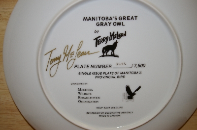 +  MBA #3696   "Grey Owl By Canidian Artist Terry McLean
