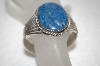 +MBA #16-320  Hand Made Blue Lapis Cuff Bracelet
