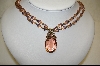 +Sweet Romance Pink Crystal And Glass Bead Necklace