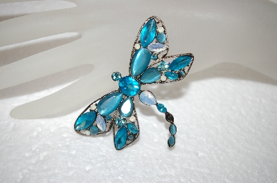 +MBA #17-409  Monet Blue Dragonfly Pin