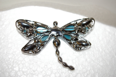 +MBA #17-409  Monet Blue Dragonfly Pin