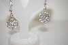 +MBA #17-496  Charles Winston Antique Look Clear Cz Earrings