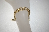 +MBA #17-138  14K Yellow Gold Triple Link Charm Bracelet