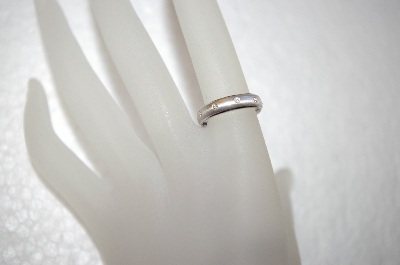 +MBA #17-276  Diamond Accent Silk Fit 14K Stack Ring