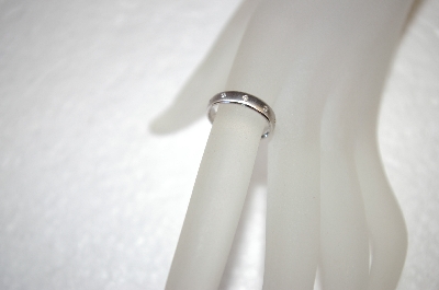 +MBA #17-276  Diamond Accent Silk Fit 14K Stack Ring